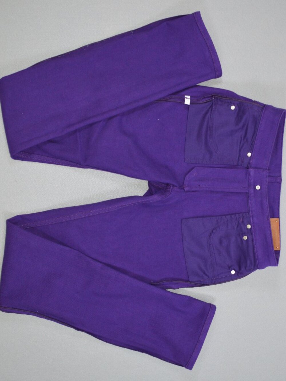 Ralph Lauren Made in Italy Purple Skinny Jeans Size 26 - Picture 5 of 16